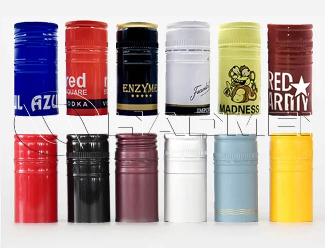 30x60mm Hot Stamped Wine Screw Cap