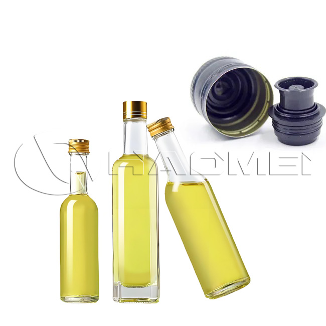 Tamper-Evident 31.5mm Non-Refillable Aluminum-Plastic Cap for Olive Oil