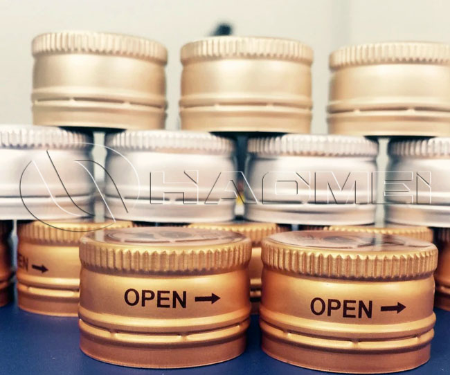 Wholesale Tamper-Evident Aluminum Bottle Caps