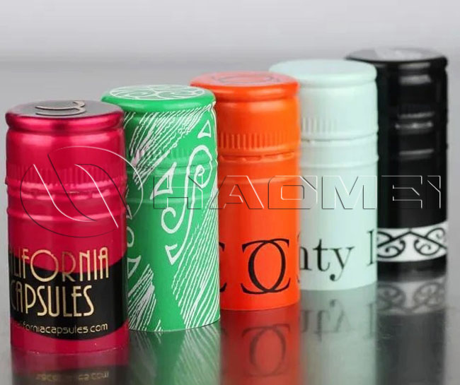 30x60mm wine twist off aluminum cap manufacturer