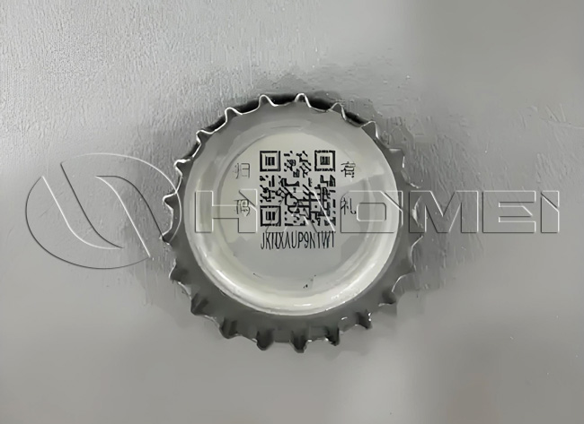Beer Crown Cap with QR Code Anti-Counterfeiting