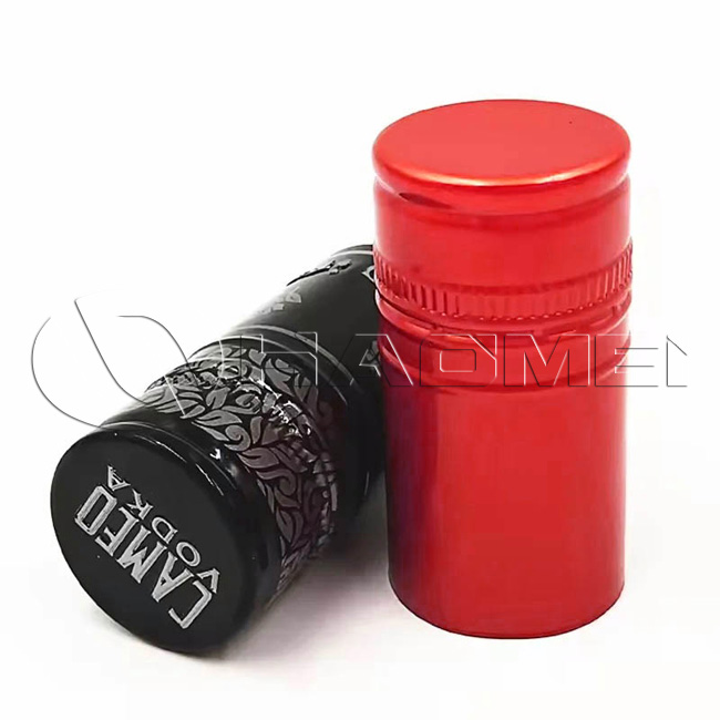 Custom Printed 30x60mm Tamper-Evident ROPP Wine Bottle Cap