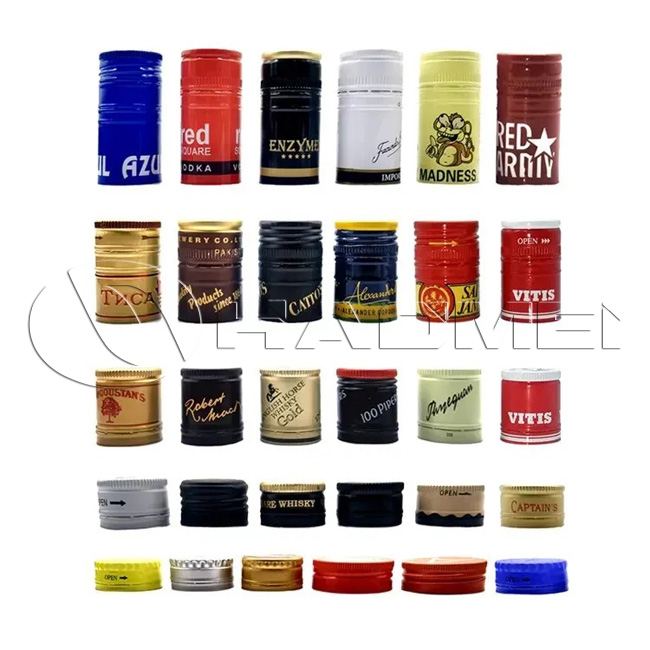 Various Sizes of Aluminum ROPP Caps - HAOMEI
