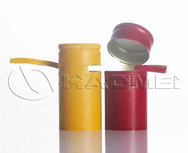 Wine Twist-off aluminum anti-theft Bottle Cap Manufacturer