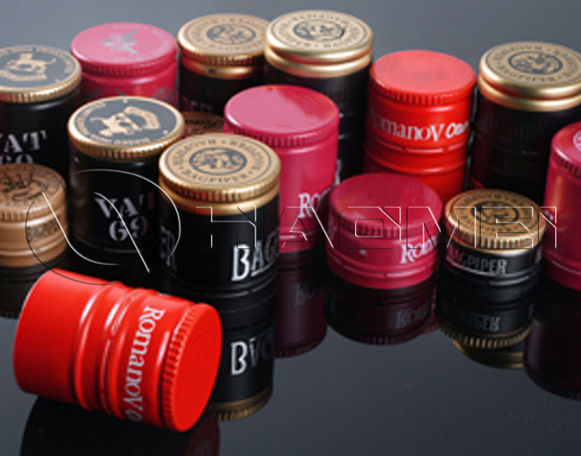 Custom Metal Aluminum ROPP Caps with Logo