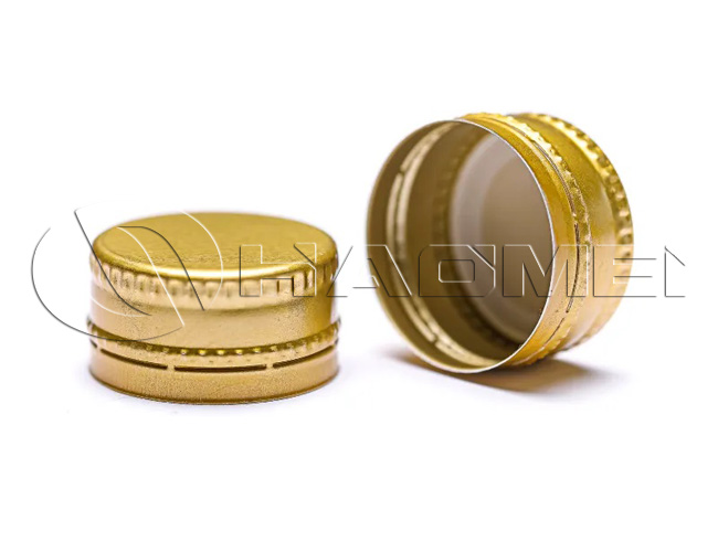 Aluminum ROPP Caps with Liners