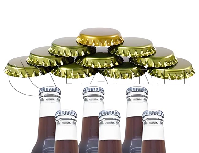 26 / 29 mm Crown Caps for Carbonated Beverages